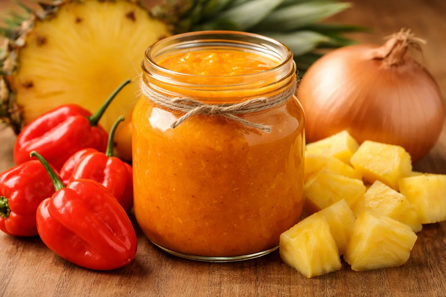 Habanero Pineapple Sauce