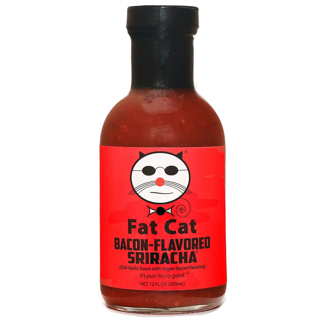 Fat Cat - Bacon-Flavored Sriracha Chili Garlic Sauce