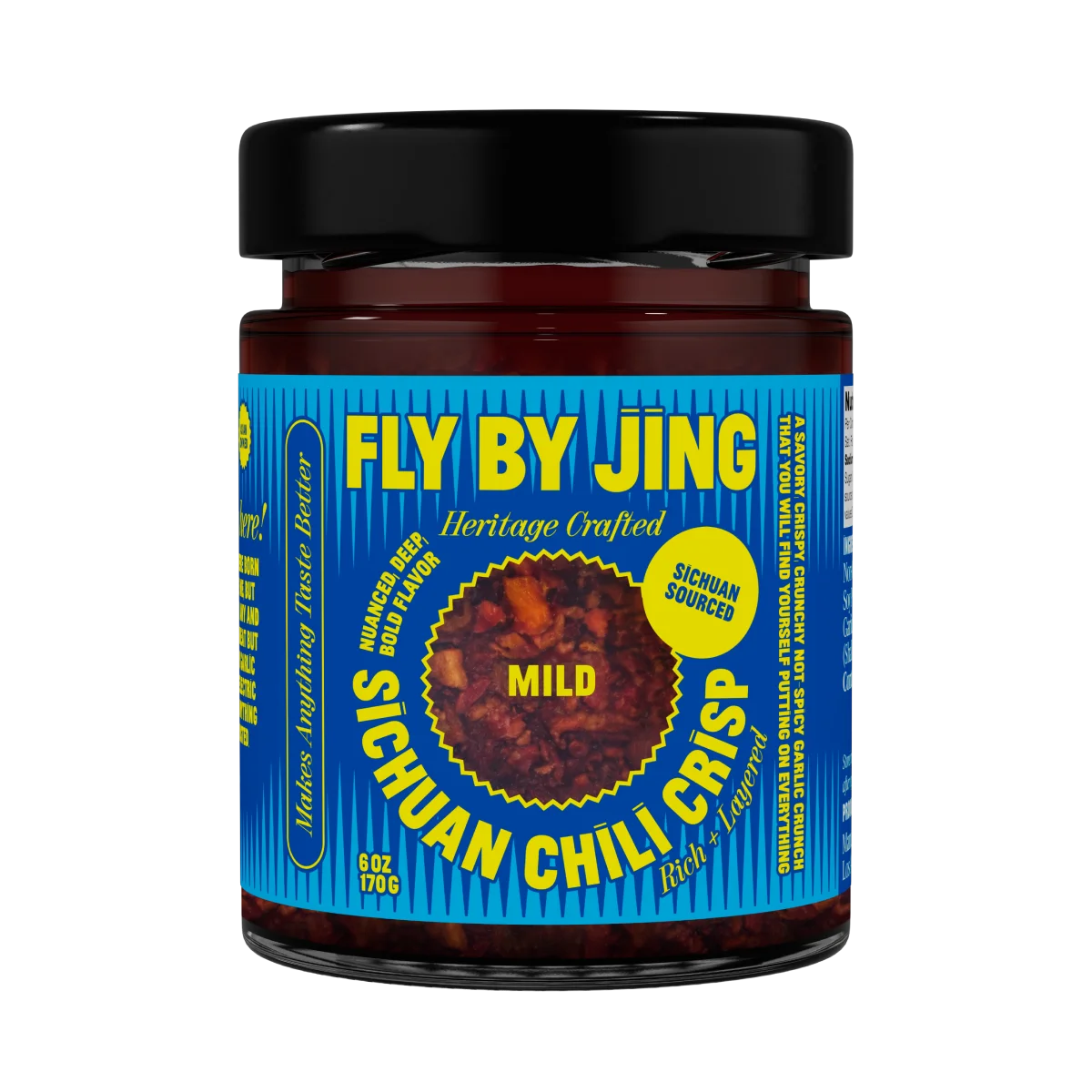 Fly By Jing - Mild Crunchy Garlic Sichuan Chili Crisp