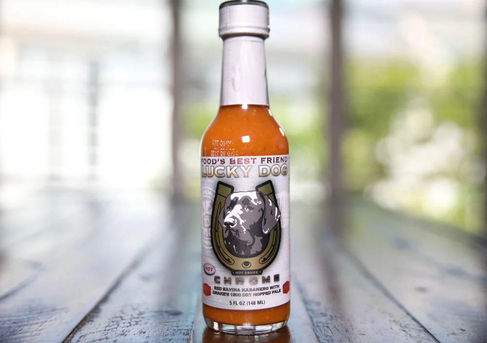 Lucky Dog Hot Sauce - Chrome