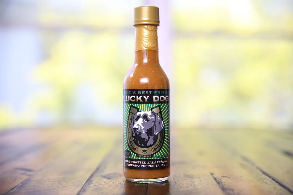Lucky Dog Hot Sauce - Green Label