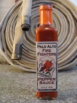 Palo Alto Firefighters - XX Habanero Pepper Sauce