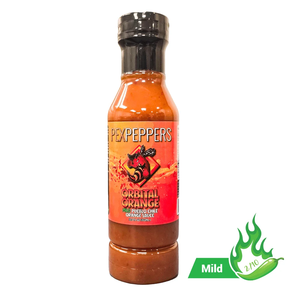 PexPeppers - Orbital Orange Mild Pueblo Chile Sauce