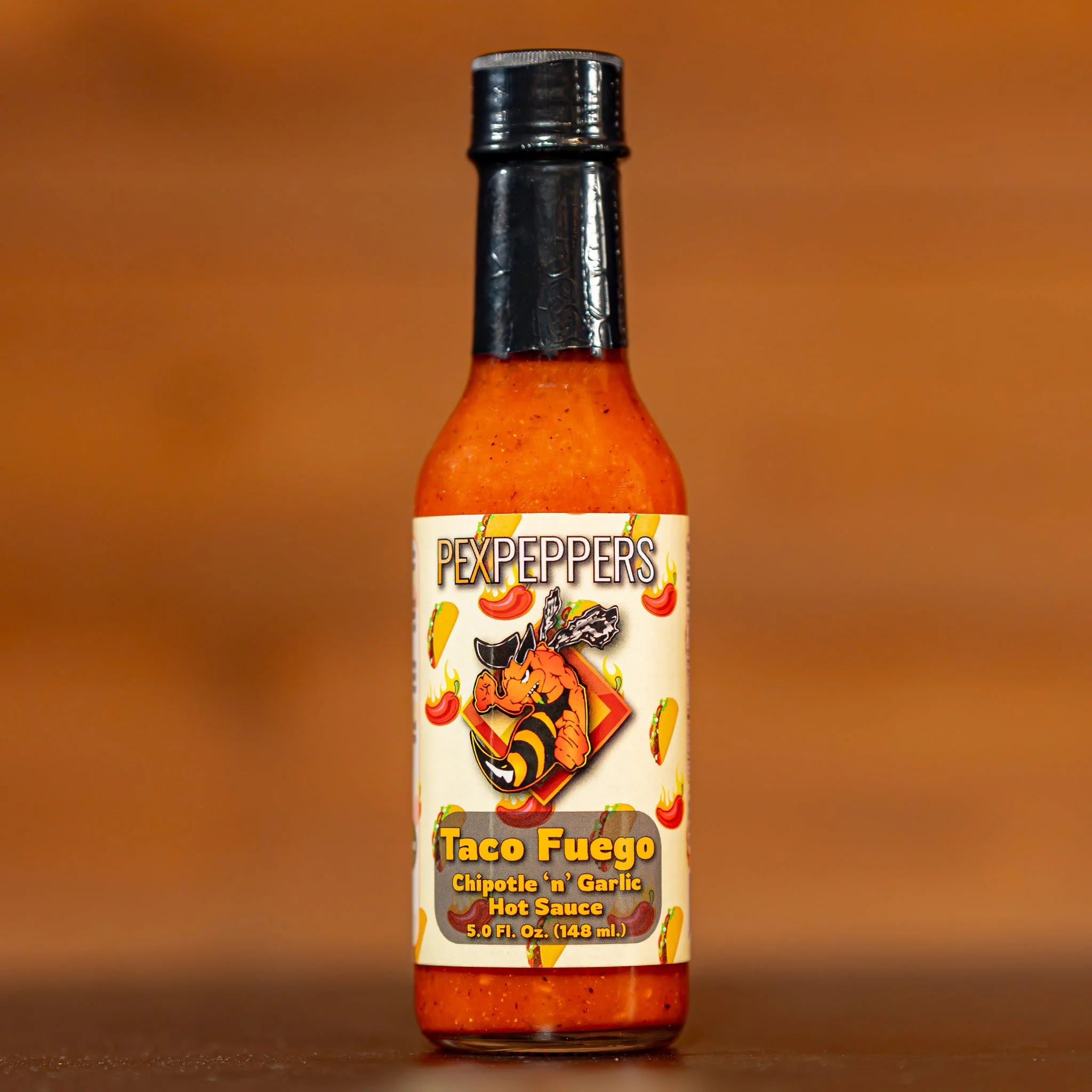 PexPeppers - Taco Fuego Chipotle Hot Sauce