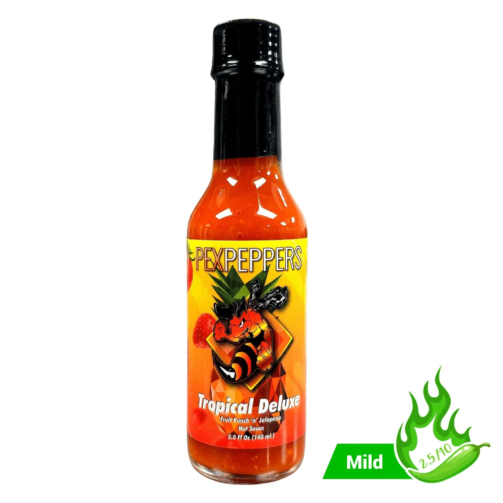 PexPeppers - Tropical Deluxe Fruit Punch Hot Sauce